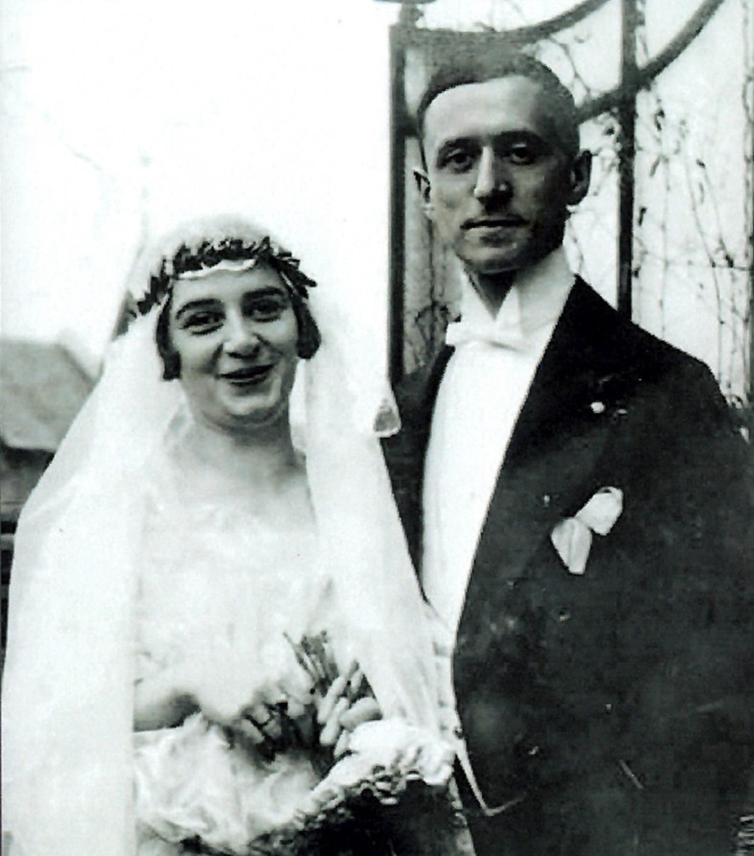 Trouwfoto van Alice en Jules Amsberg